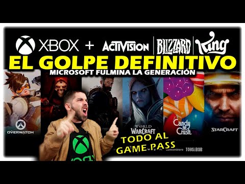 🎮 Bombazo: Microsoft compra Activision Blizzard ¡XBOX ARRASA ESTA GENERACIÓN! | Game Pass - Semons