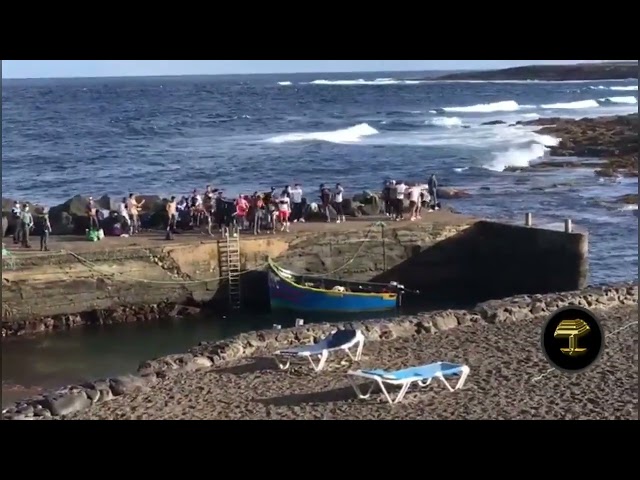 Tres pateras con más de 240 personas rescatadas llegan a Lanzarote
