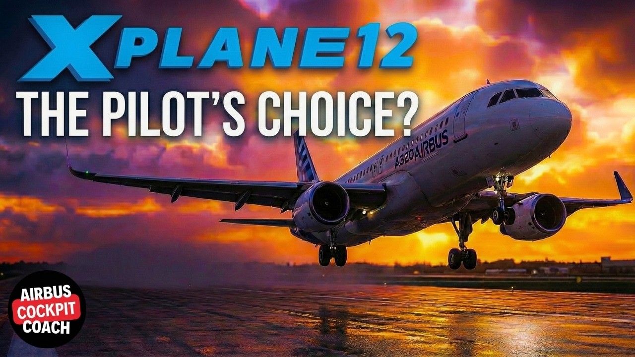 X-Plane 12: The Pilot’s Choice? (A320 TRI Review)