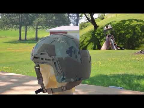 NIJ IV FAST High Cut Kevlar Ballistic Helmet Camouflage