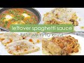 Ways To Use Leftover Spaghetti Sauce