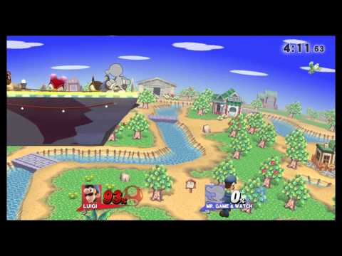 S@X Wii U 107 - Coney (Luigi) vs VGBC | GimR (G&W) - Smash 4 Losers Bracket