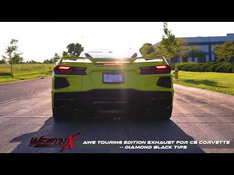 C8 Corvette: Installation and Stock vs AWE Comparison