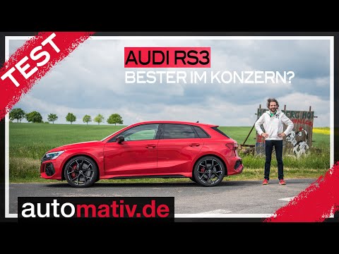 Audi RS3 (2022): Schneller als Werksangabe! Preis, Fahrwerk, Effizienz - Test mit Benjamin Brodbeck