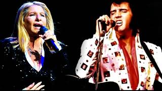 Love Me Tender - Barbra Streisand duet with Elvis Presley