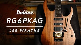 Video thumbnail for Ibanez Premium RG6PKAG-NTF featuring Lee Wrathe by Ibanez Guitar