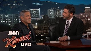 George Clooney's Twins Make Television Debut