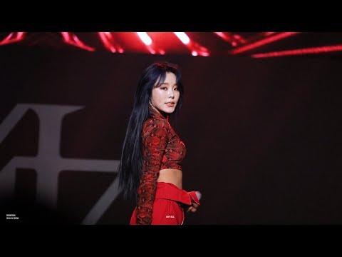 191114 reality in BLACK 쇼케이스 마마무 휘인 MYSTAR 직캠 MAMAMOO WHEEIN FANCAM