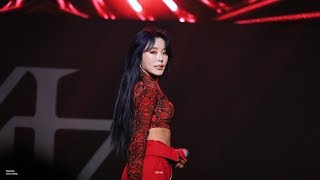 191114 reality in BLACK 쇼케이스 마마무 휘인 MYSTAR 직캠 MAMAMOO WHEEIN FANCAM