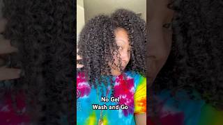 7 Day No-Gel wash and go #curlyhair #washandgo #naturalhair