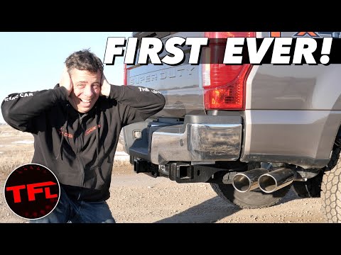 Too Loud or Not Enough? World's First 7.3L Godzilla V8 Cat Back Exhaust Mod!