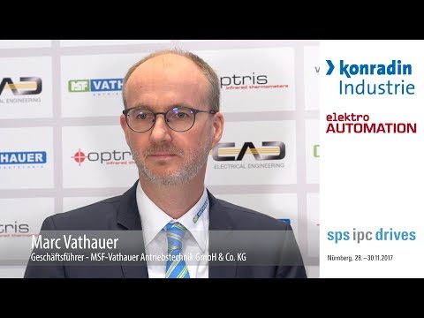 Marc Vathauer im Interview auf der SPS IPC Drives 2017