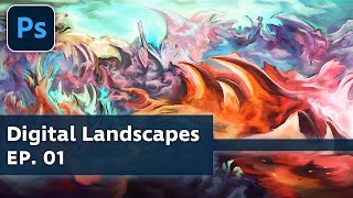 How To Paint Imaginary Landscapes | Setup | Episode 1