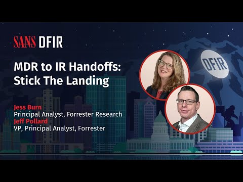 MDR to IR Handoffs: Stick The Landing