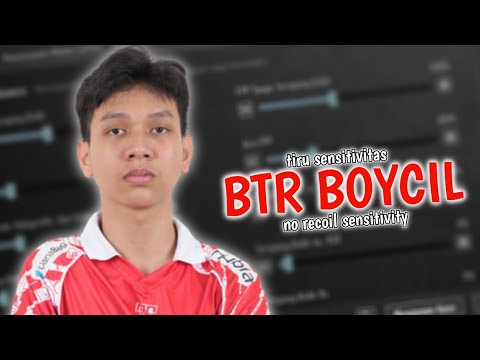 SENSITIVITAS BTR BOYCIL Terbaru Update(New 2.8)2023 Sensitivitas PUBG Mobile Terbaik Indonesia