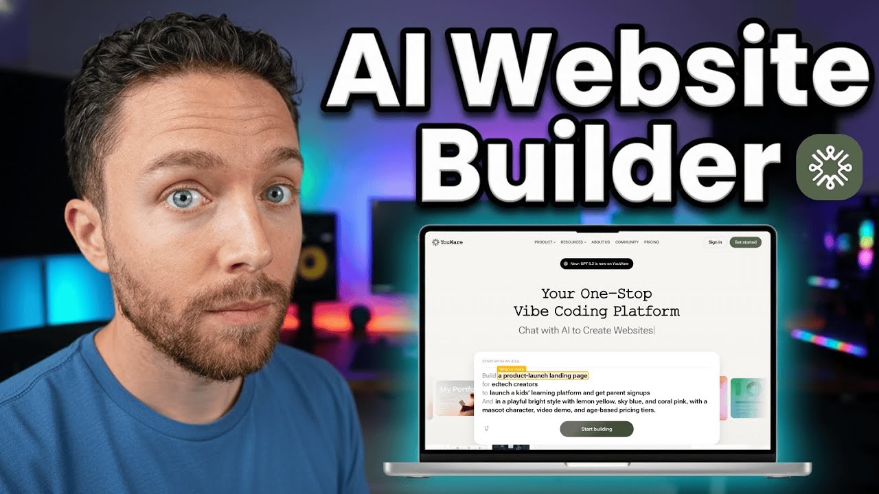 How I Built A Website in Just 5 Minutes Using AI (YouWare AI Website Builder)
