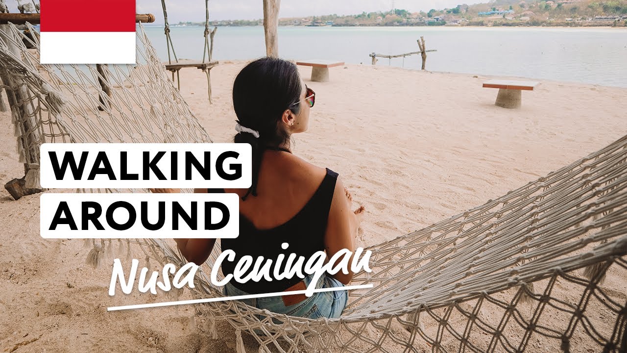 A duo explores the captivating beauty of Nusa Ceningan Island.