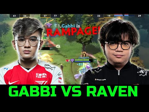 RAVEN VS GABBI - RAMPAGE FACELESS VOID DOTA 2