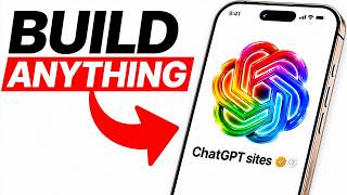 Build Anything with ChatGPT Sites, Here's How!