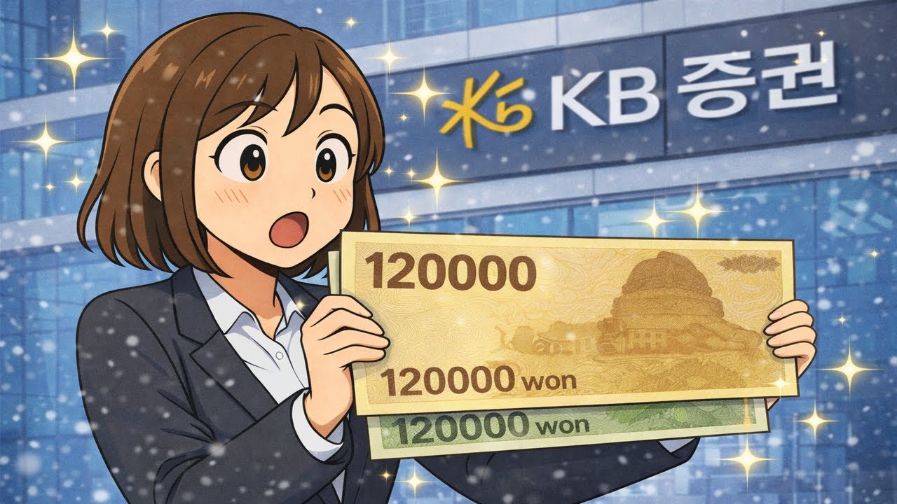 kb증권 순매수 투자지원금 12만원 받기