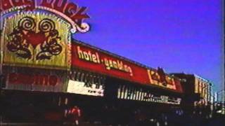 preview picture of video 'Las Vegas Fremont street drive in 1988'