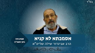 אסמכתא לא קניא | שבוע עיון ניסן תשפ"ה | הרב אביגדור שילה שליט"א (ישיבת אור עציון) - התמונה מוצגת ישירות מתוך אתר האינטרנט יוטיוב. זכויות היוצרים בתמונה שייכות ליוצרה. קישור קרדיט למקור התוכן נמצא בתוך דף הסרטון