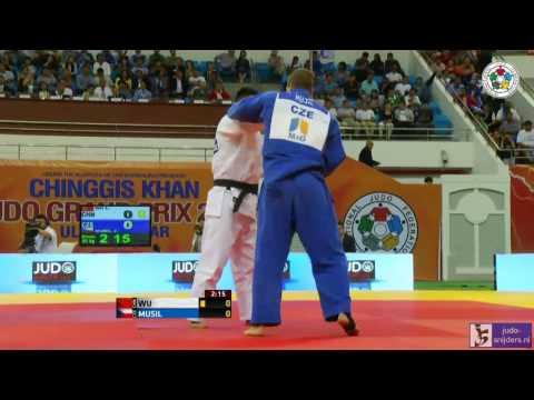 Judo 2013 Grand Prix Ulaanbaatar: Wu (CHN) - Musil (CZE) [-81kg] bronze
