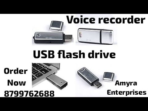 8GB USB Flash Drive Voice Recorder