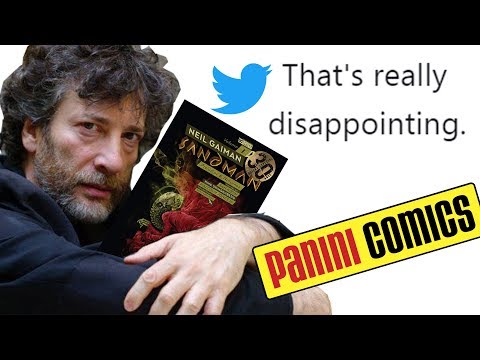 "Reclamei com Neil Gaiman e ele respondeu!" (problemas na Panini)