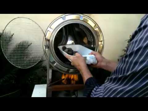 Attrezzo Costruito per cuocere le Castagne in modo Pratico