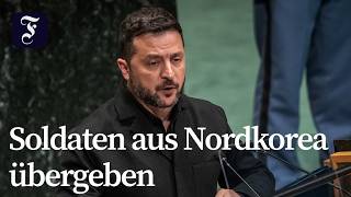 Selenskyj vor der UN: Harter Winter und Nordkorea-Enthüllung