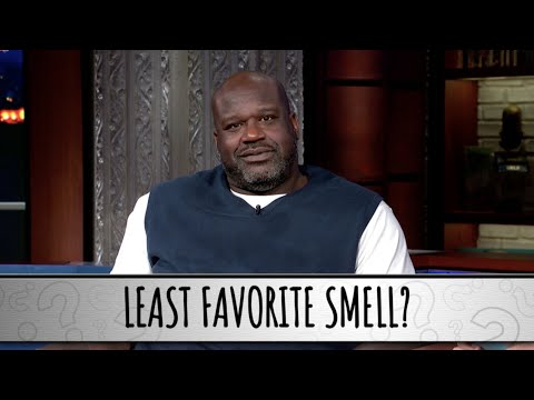 Shaq Tells Stephen Colbert About The Time He Almost Got Eaten By A Shark But Thankfully Punched It In The Face First