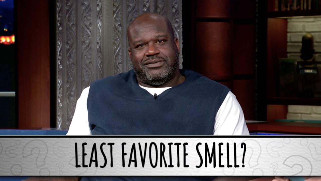 Shaquille O'Neal Takes The Colbert Questionert
