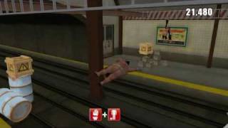 Pain  "Shock the Monkey" - Blow Up the Subway Chimp 5 Times -  In-game trophy,