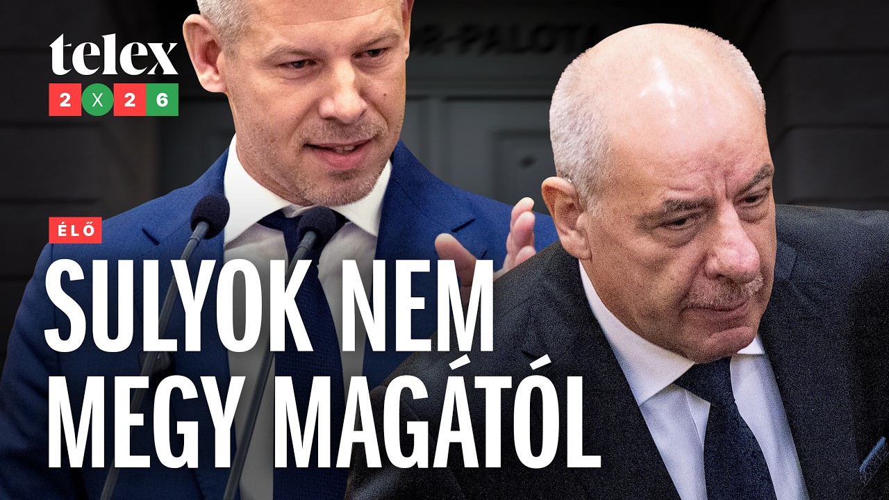 Magyar Péter a parlamentben, Sulyok nem megy magától, a Fidesz diktatúrázik – élő közvetítés