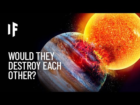 What If Jupiter Collided With the Smallest Star?