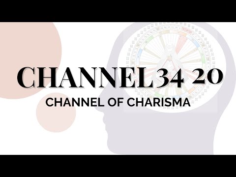 Human Design Channels -The Channel of Charisma: 34 20