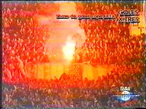 1996 (Copa UEFA) Roma:3 vs Slavia Praga:1