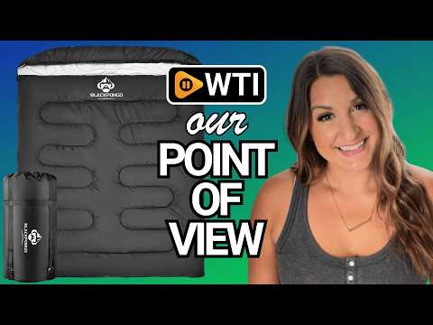 Double Sleeping Bag for Adults Men Women - WTI product video review