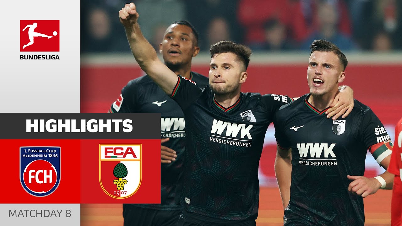 Heidenheim vs FC Augsburg highlights