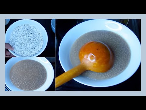 MILLET porridge with ginger and tamarind / La Bouillie de MIL au gingembre et au tamarin