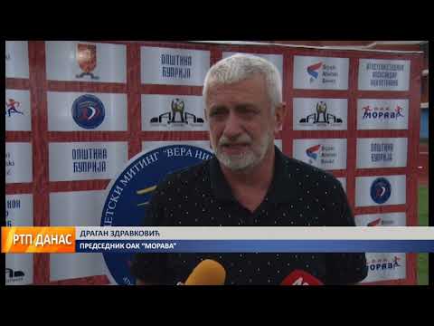 Televizija Pomoravlje - Atletski miting "Memorijal Vera Nikolić"