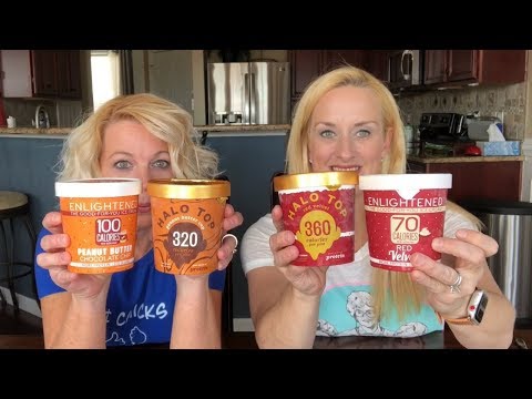 Halo Top VS Enlightened Ice Cream Review