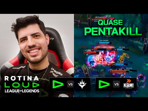 TRANQUILIDADE na RETA FINAL do CBLOL! LOUD LOL