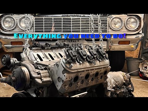 How To LS/4L80E Swap A 61-64 Impala!