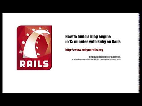 Ruby on Rails demo