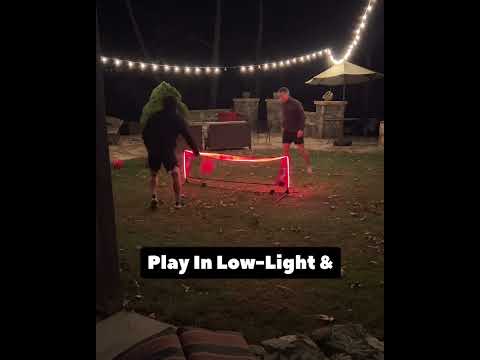 We Made Soccer Tennis Playable at Night - Meet the Kickit Inferno Set!