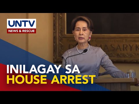 Aung San Suu Kyi, isinailalim sa house arrest