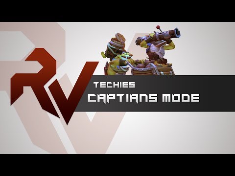TECHIES IS READY FOR CAPTAINS MODE TECHIES ABUSER -RobotVice Techies Highlights #3