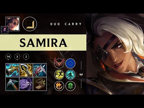 Samira ADC vs Tristana - EUW Grandmaster Patch 25.24